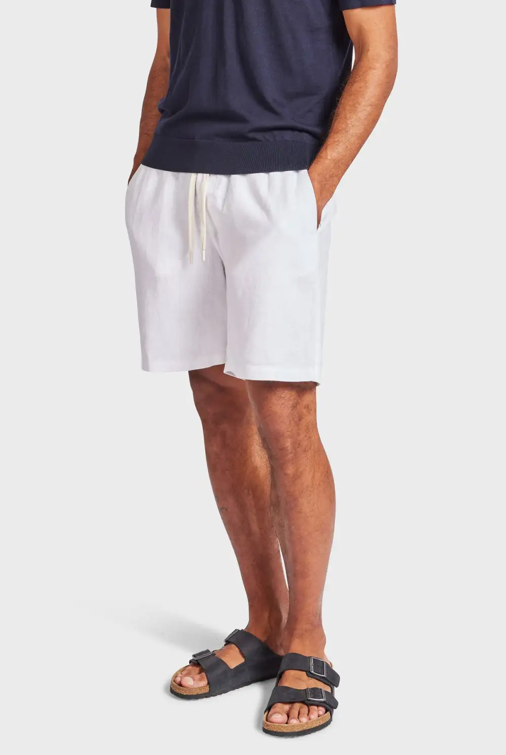 Jeff Linen Short-Oatmeal