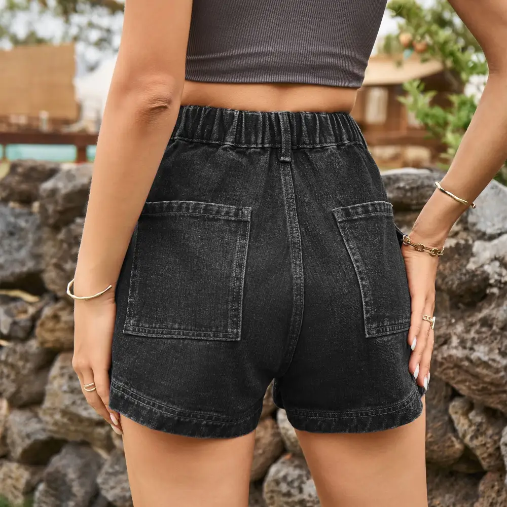 Tailored Clean Pocket Detail Shorts