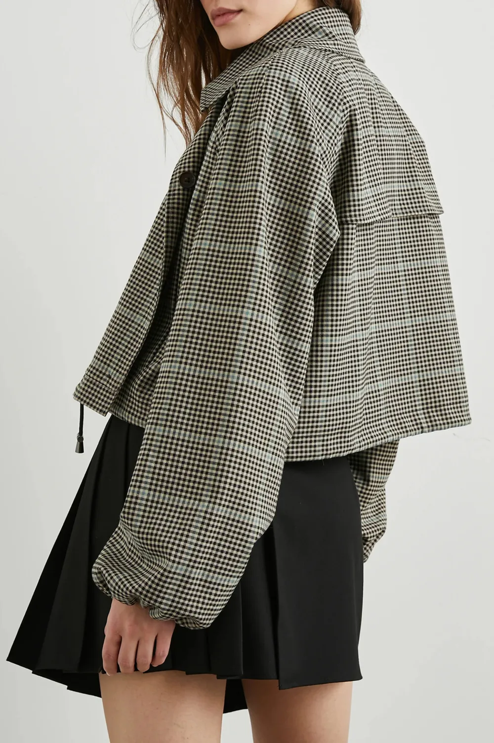 Adjustable Backless Short Jacket