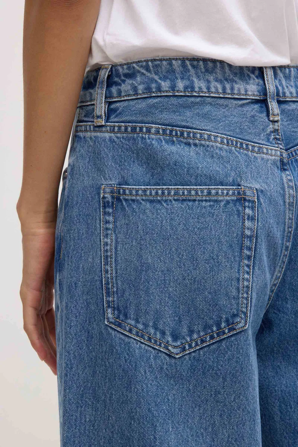 Metal Zipper Jeans