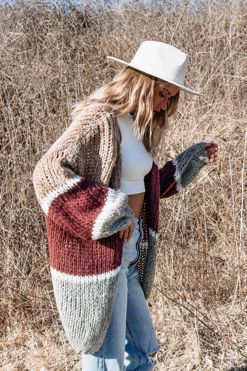 Picnic Ready Multi Striped Cardigan