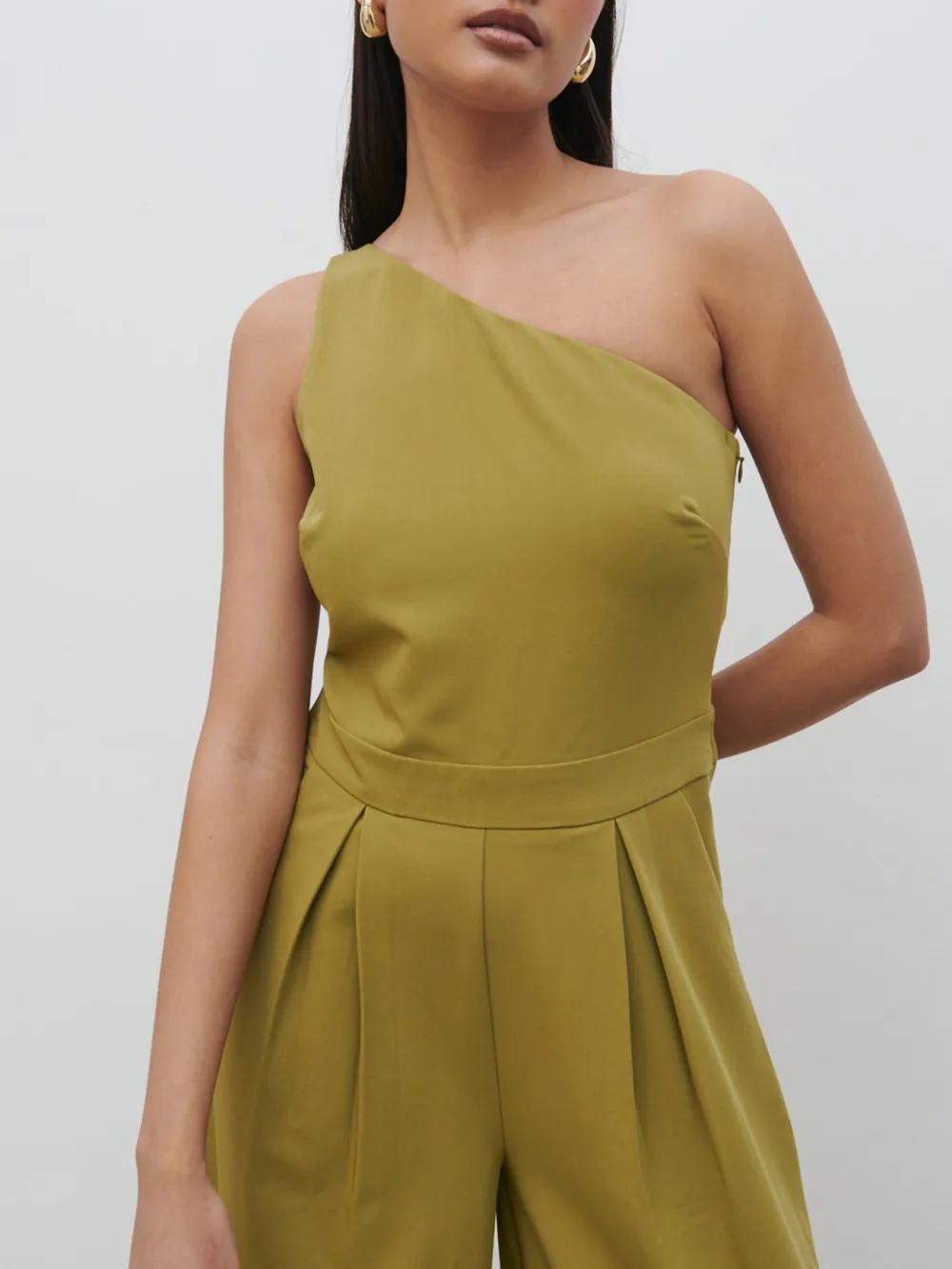 One Shoulder Jumpsuit