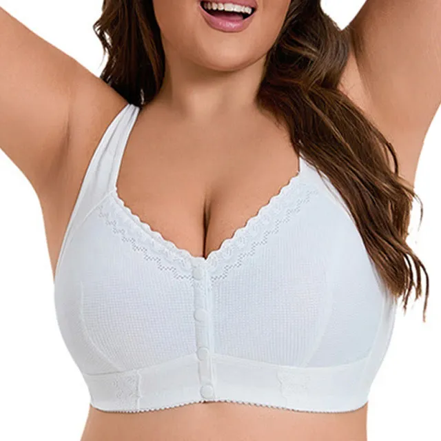 Lace Vest Wireless Bra