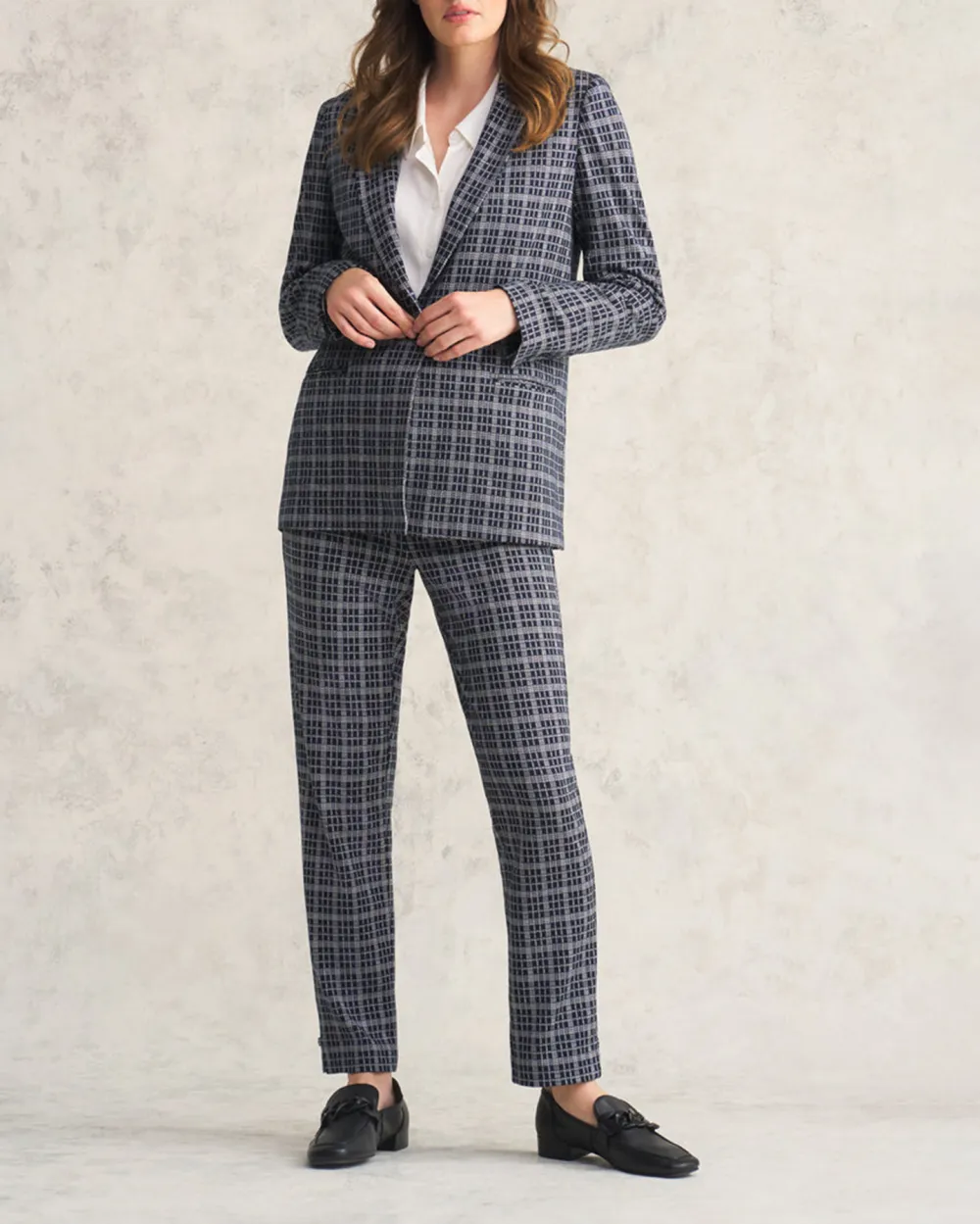 Ponte Check Blazer