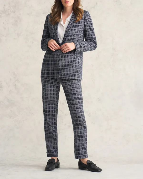 Ponte Check Blazer