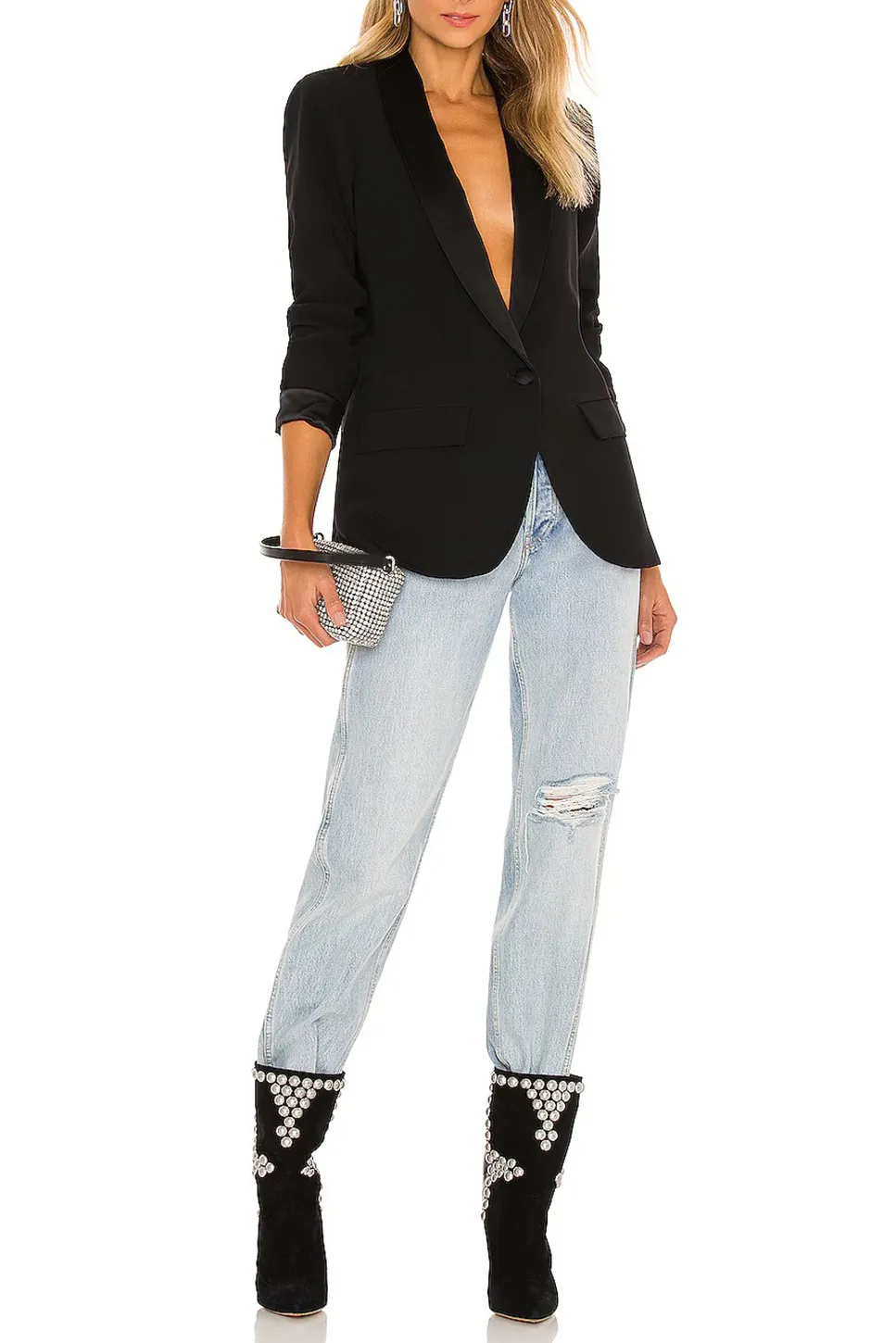 Long Sleeve Black Blazer