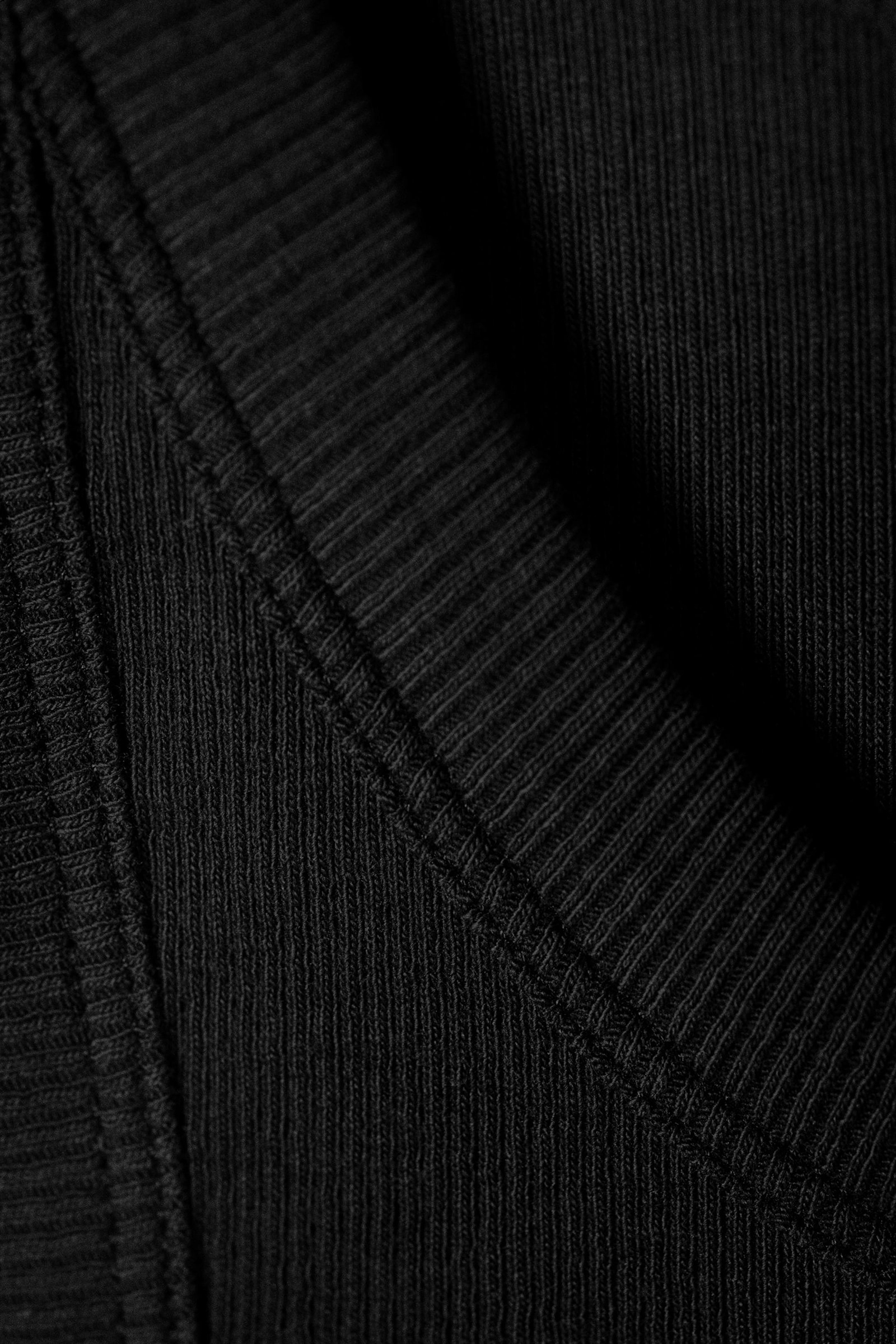 Rib Crew Neck Tank