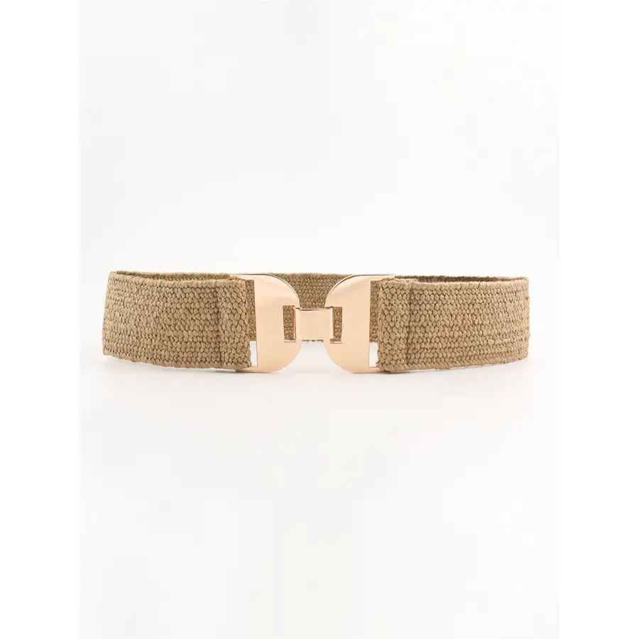 Modern Alloy Buckle Elastic Belt