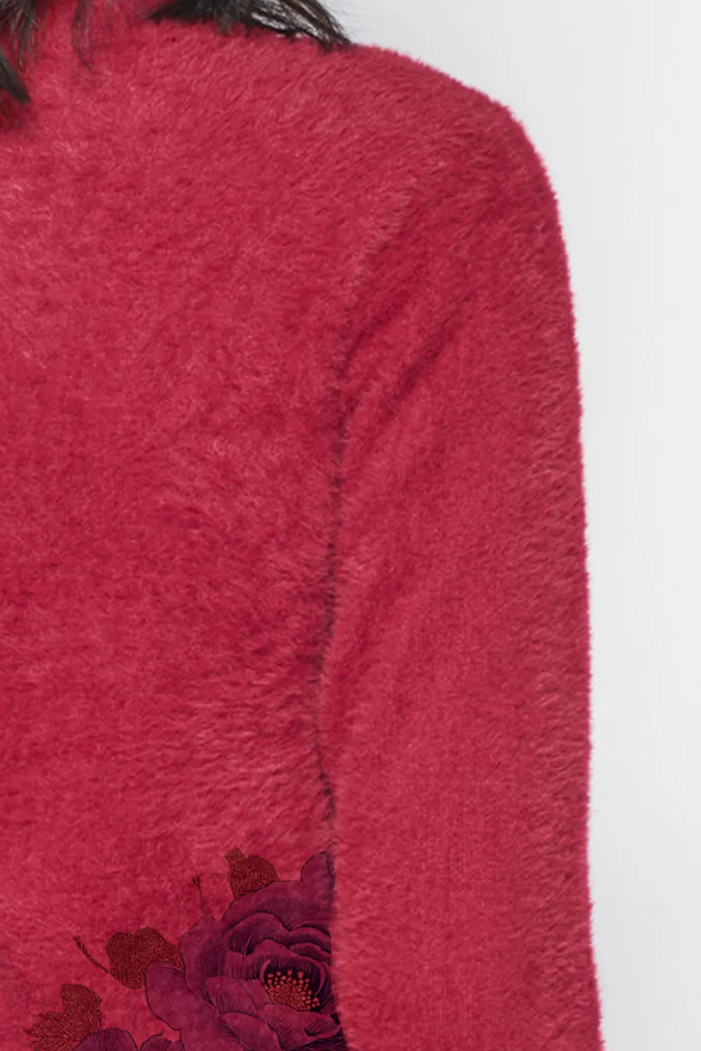 Red Long Sleeve Sweater