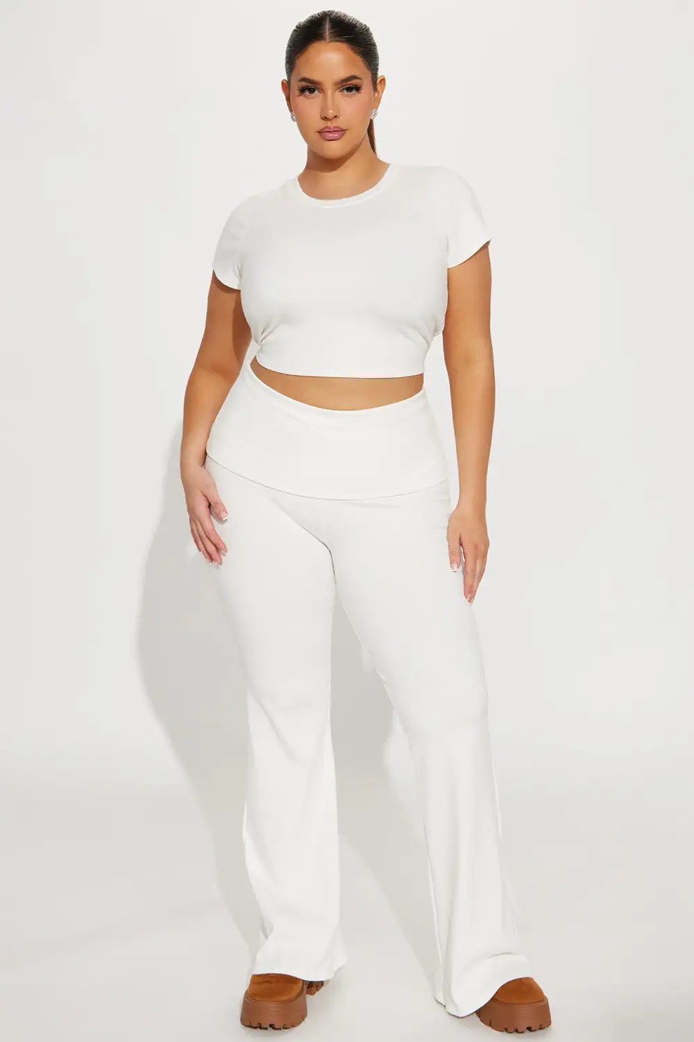 Tamara Snatched Pant Set - Off White