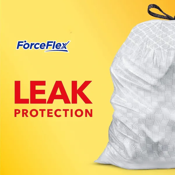 Protection Series Force Flex Drawstring Fresh Clean Odor Shield 13 Gallon 1/110ct