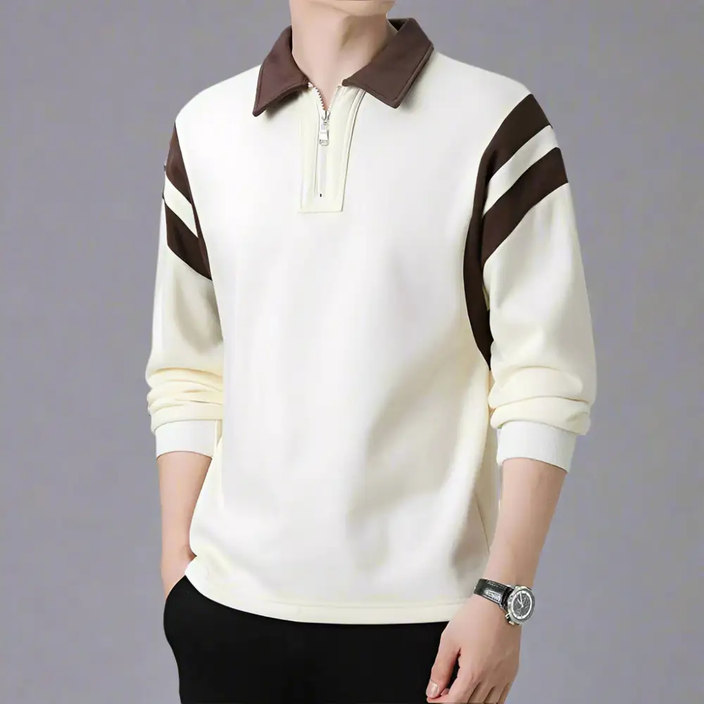 Clean Long Sleeve Polo