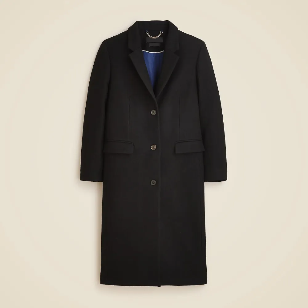 Wool-Blend Melton Topcoats
