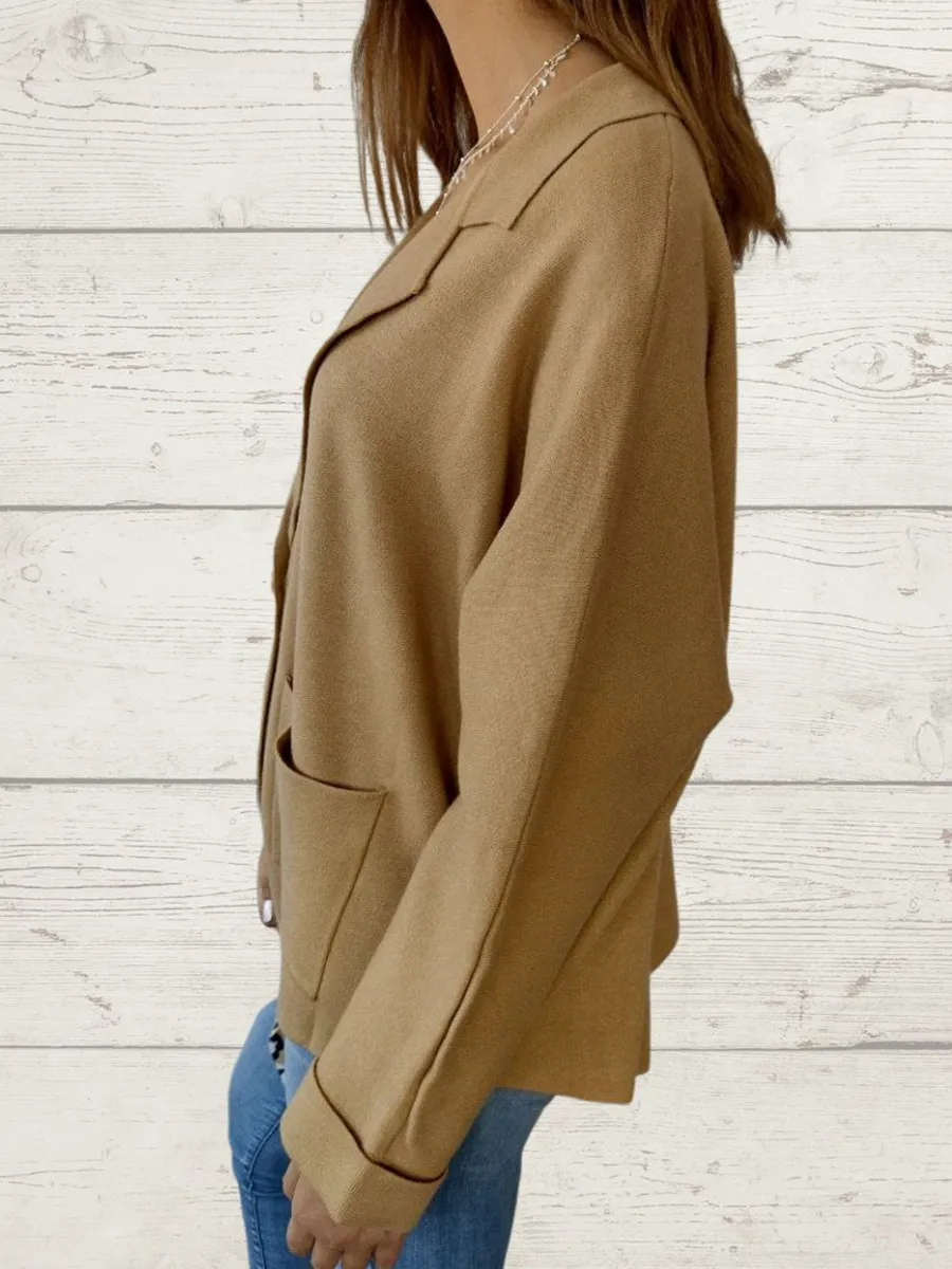 Women Casual Elegant Jacket Sweaters Coat