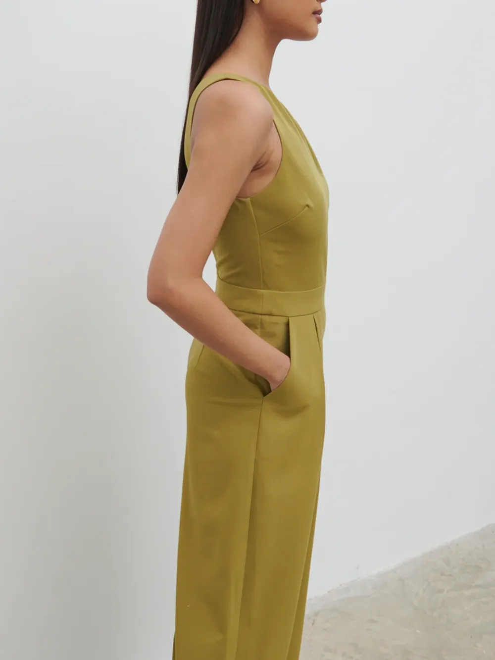One Shoulder Jumpsuit
