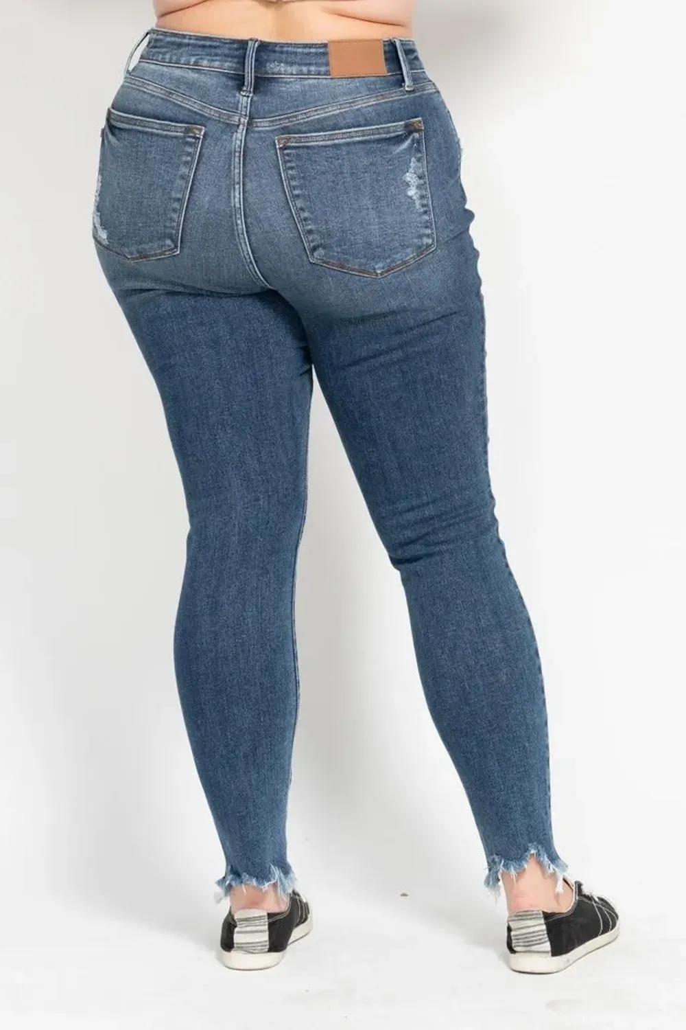 All-Match Stretchable Leggings  Dark Blue Trousers