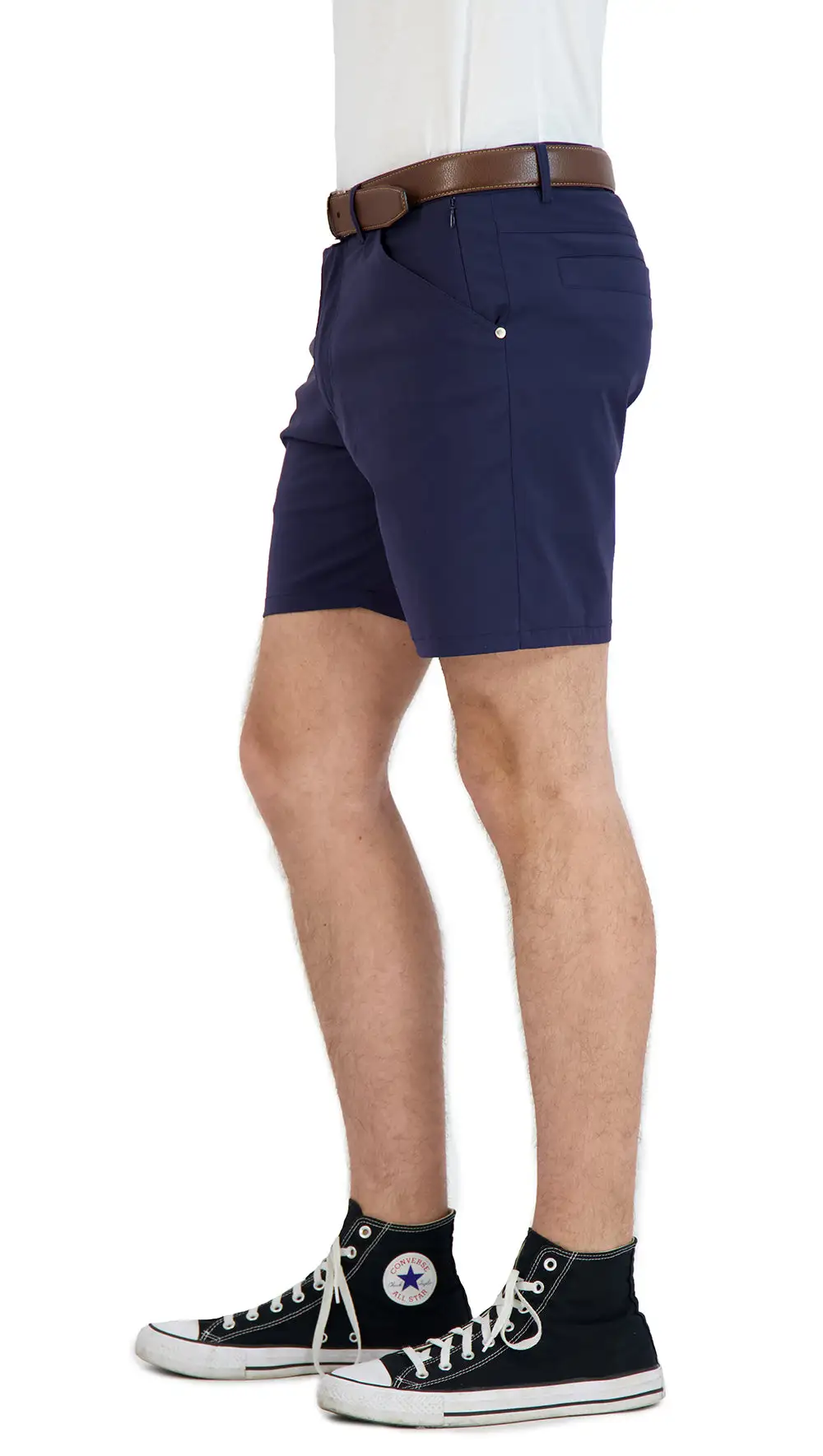 Tailored Stretch Business Casual Casual Shorts