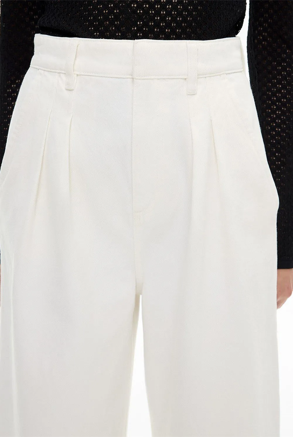 Custom-Made Pure White Jeans