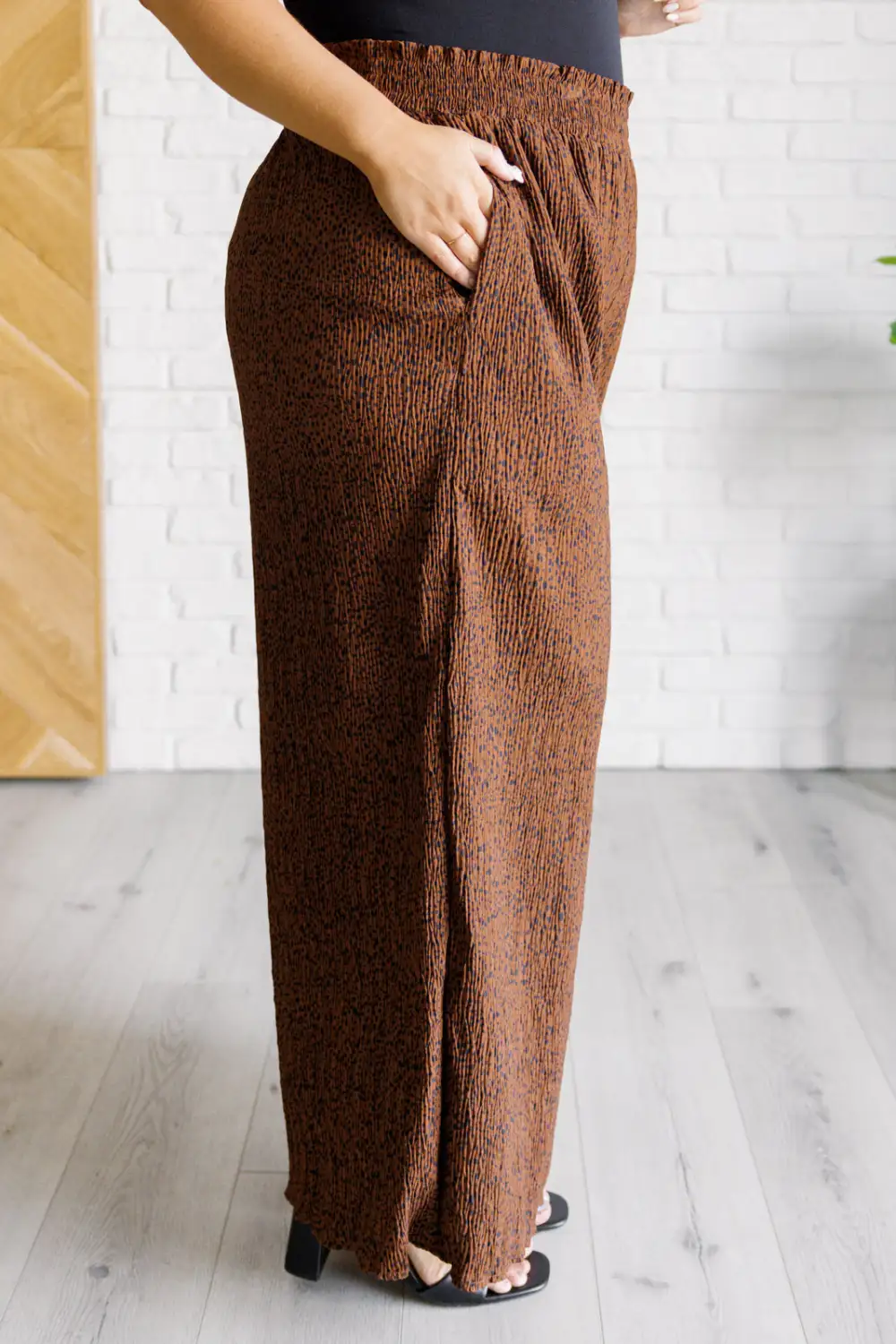 Harmony High Rise Wide Leg Pants In
