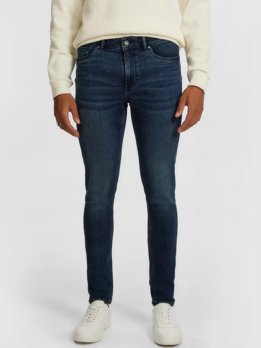 Dark Wash Casual Style Jean