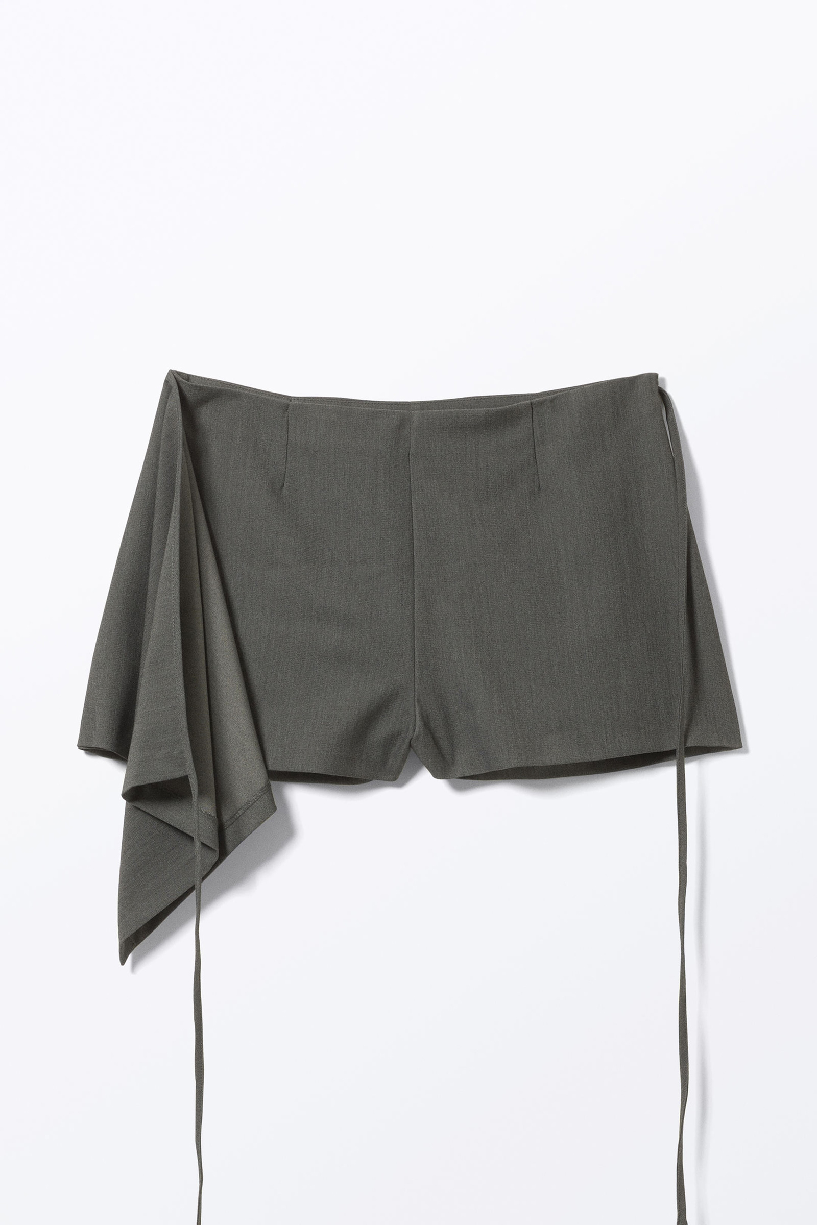 Side Tied Mini Skort