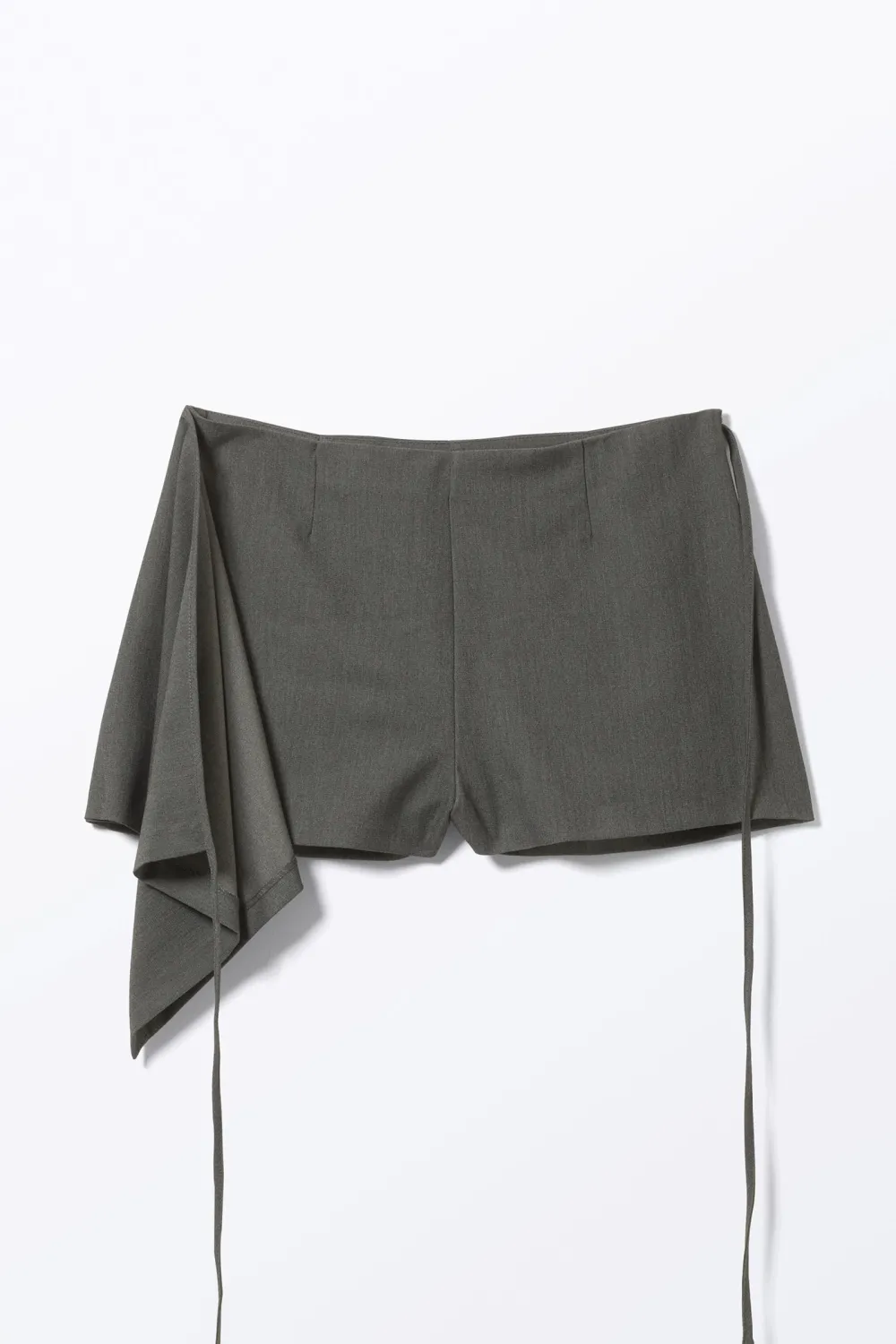 Side Tied Mini Skort