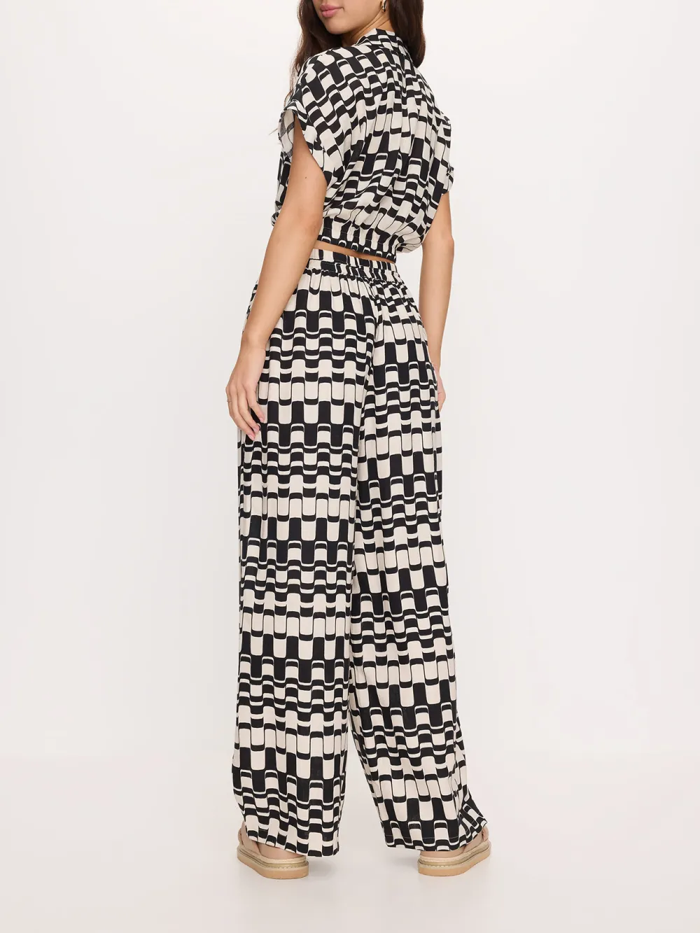 Art Graphic Resort Trousers