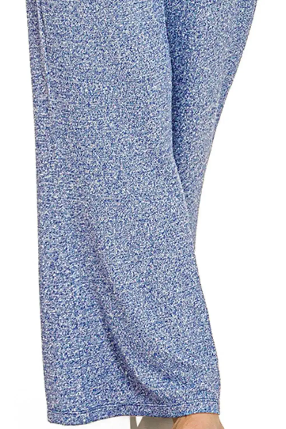 Soft Elastic Waisted Flare Pants