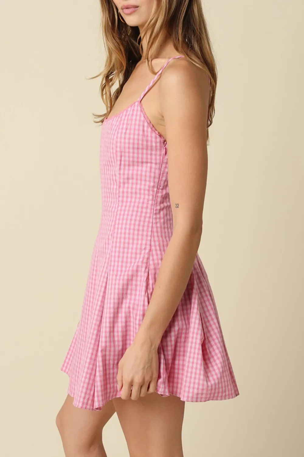 Justine Flared Mini Dress