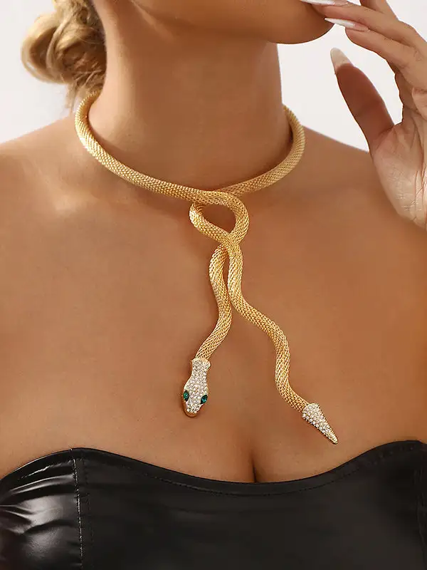 Snake Motif Necklace