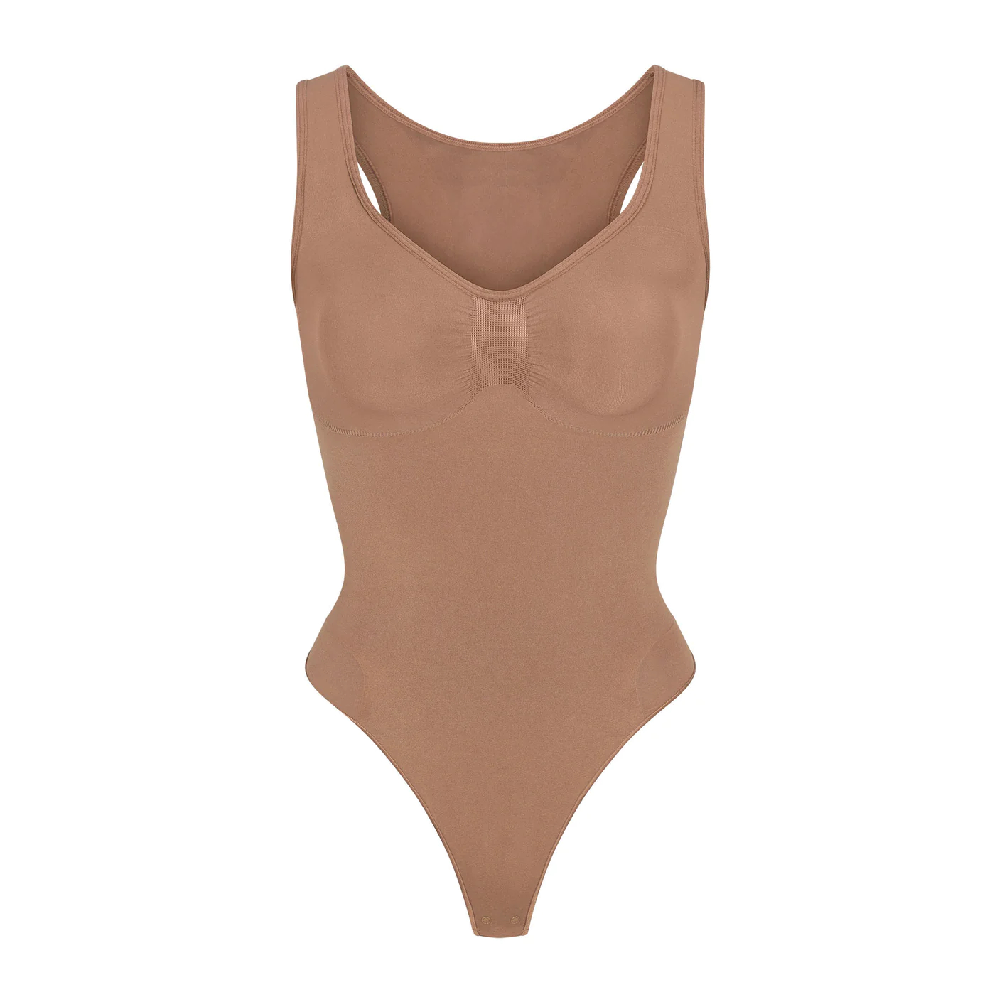 Scoop Neck Thong Bodysuit