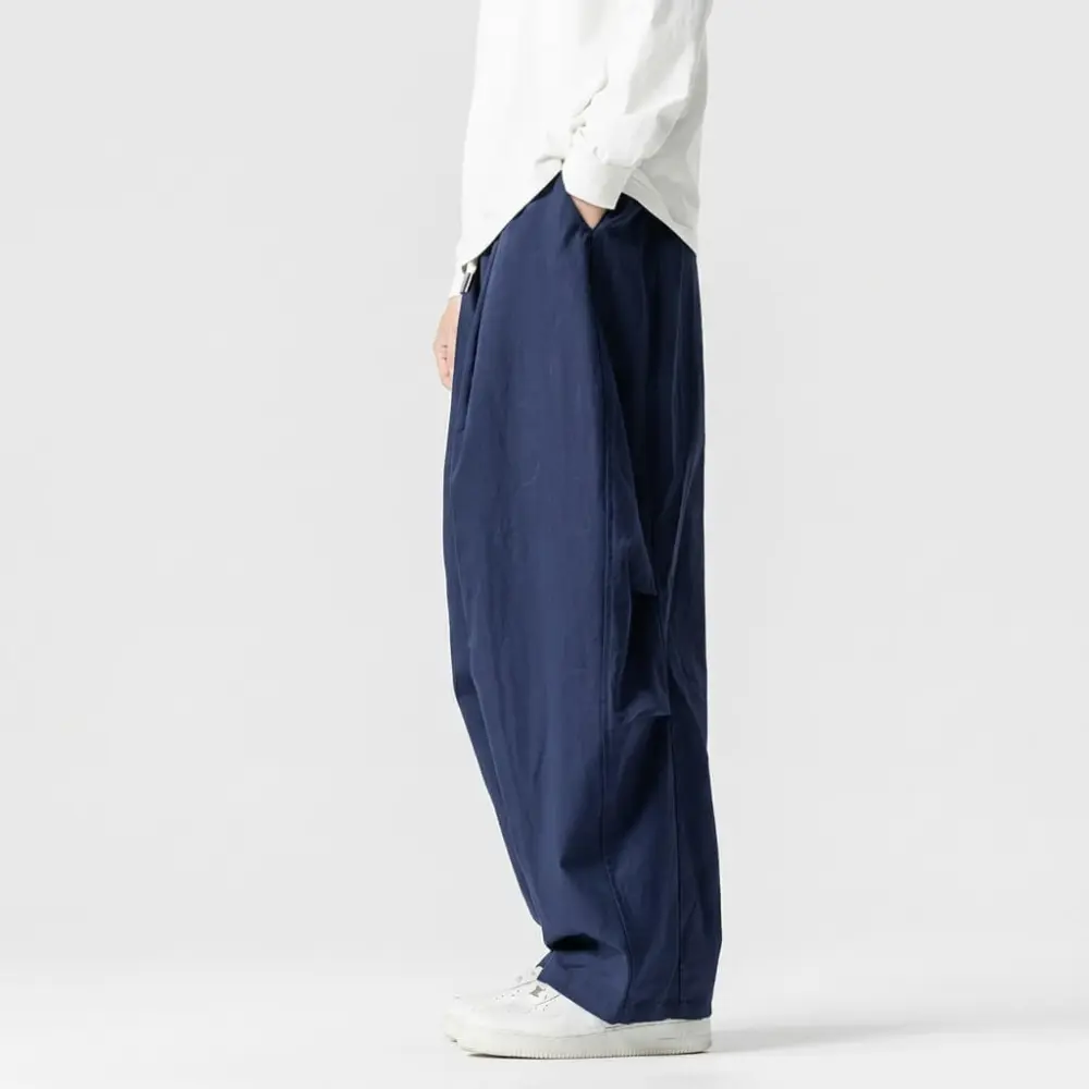 Relaxed Wide Utility Pants