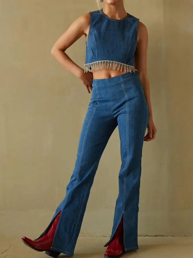 Denim Flare Jeans