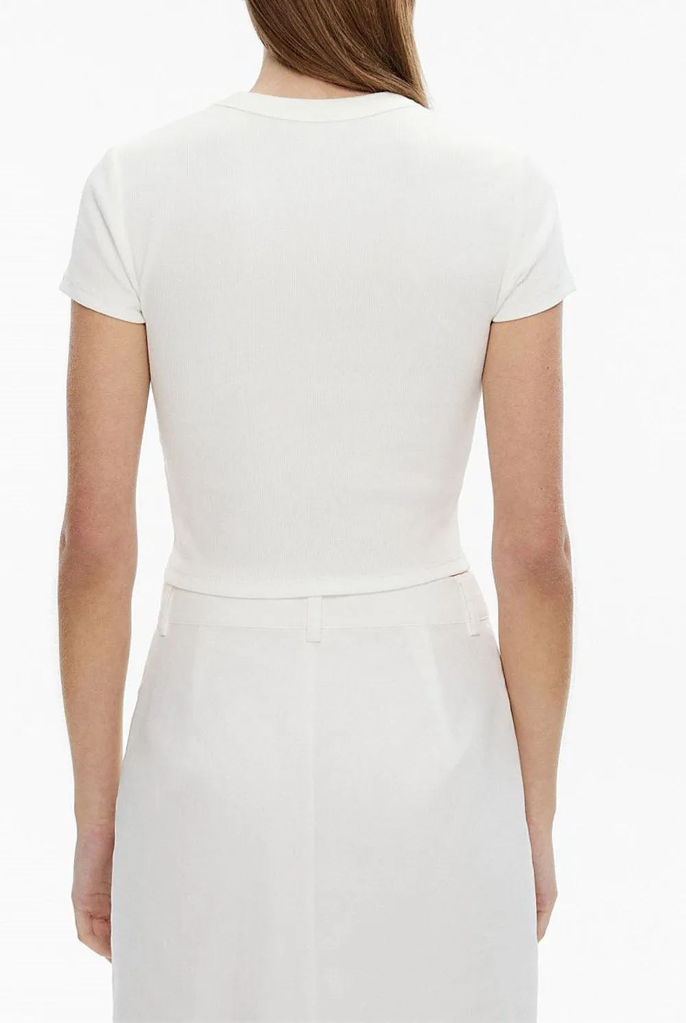 Ladies' Pure Cotton Casual T-Shirt