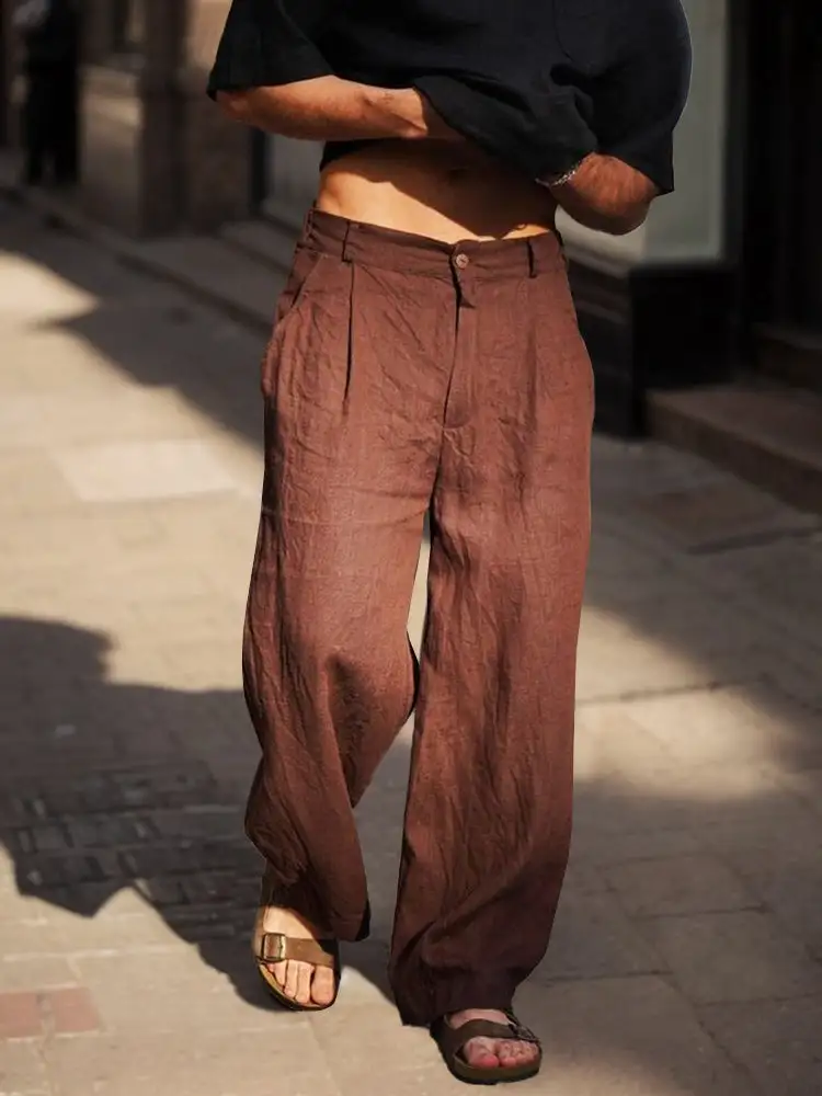 Streetwear Straight Leg Pants