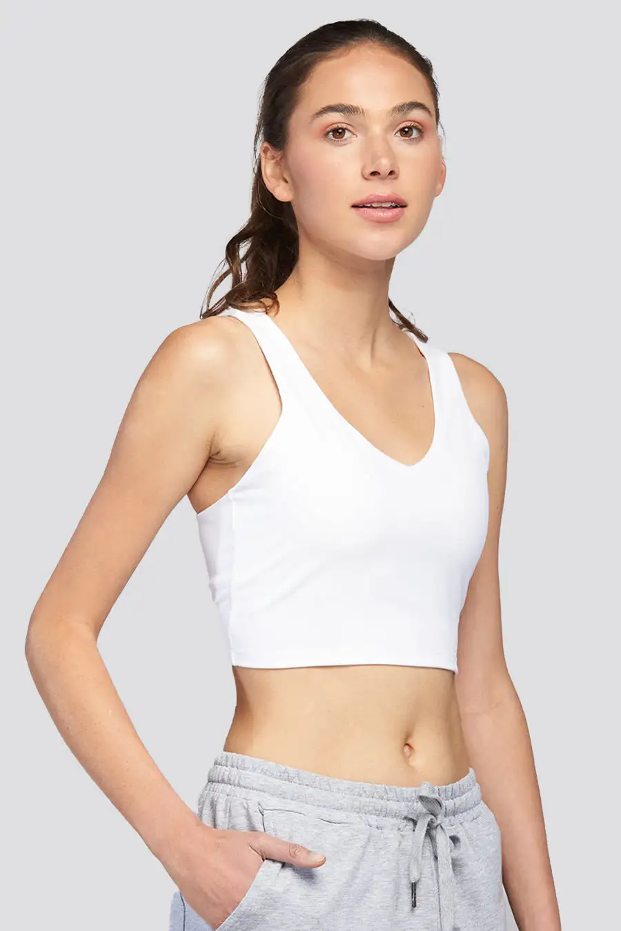 SoftLuxe Racerback Sports Bra