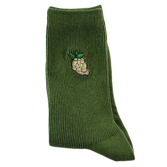 Grape Pattern Socks