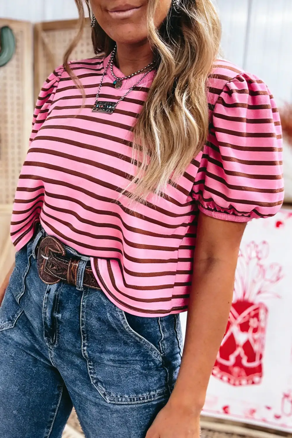 Airy Ribbed Relaxed Top