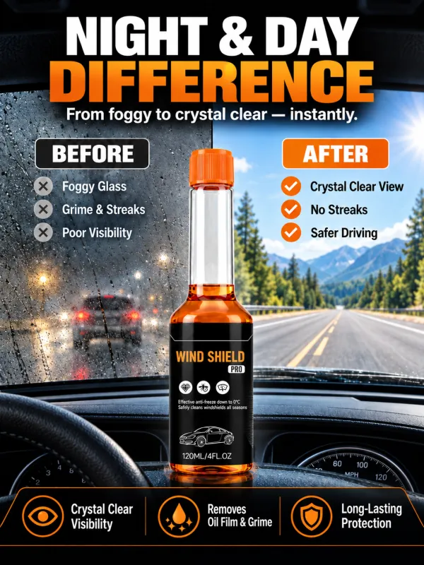 🚗 Concentrated Windshield Washer Fluid – Clear Vision for Car Auto Windows
