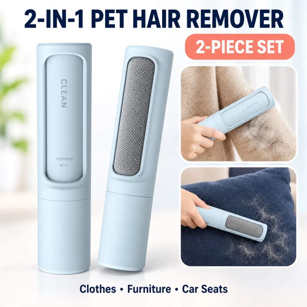 Reusable Pet Hair Remover Brush