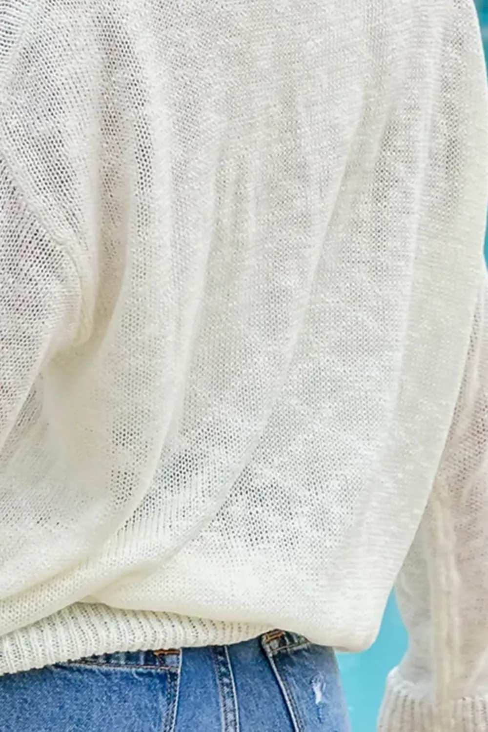 Thin Crew Neck Sweater