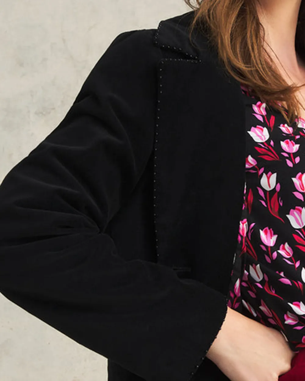 Cotton Velour Jacket