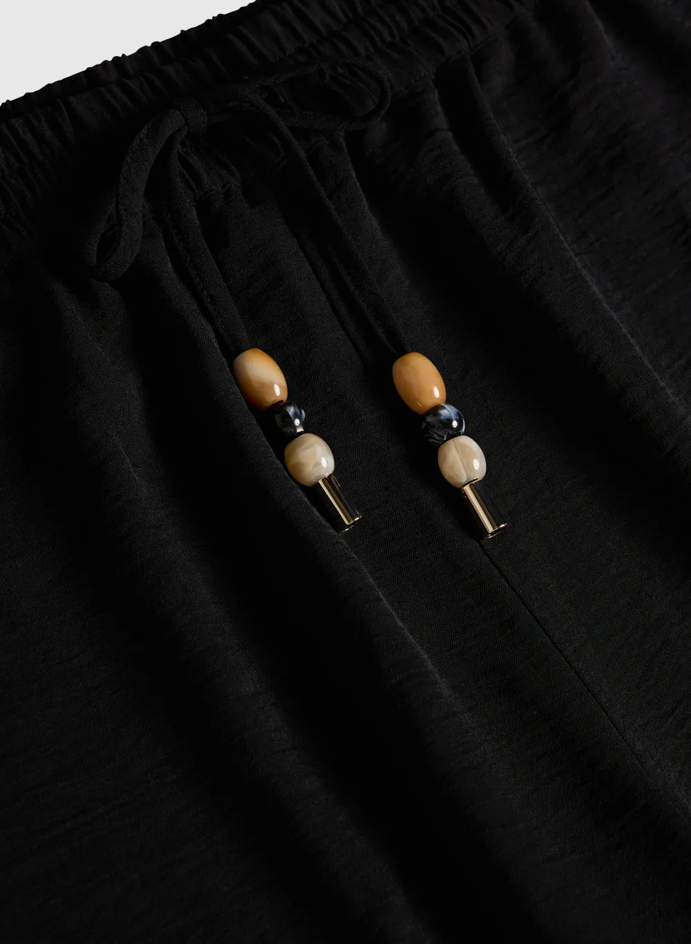 Drawstring Straight-Leg Pants