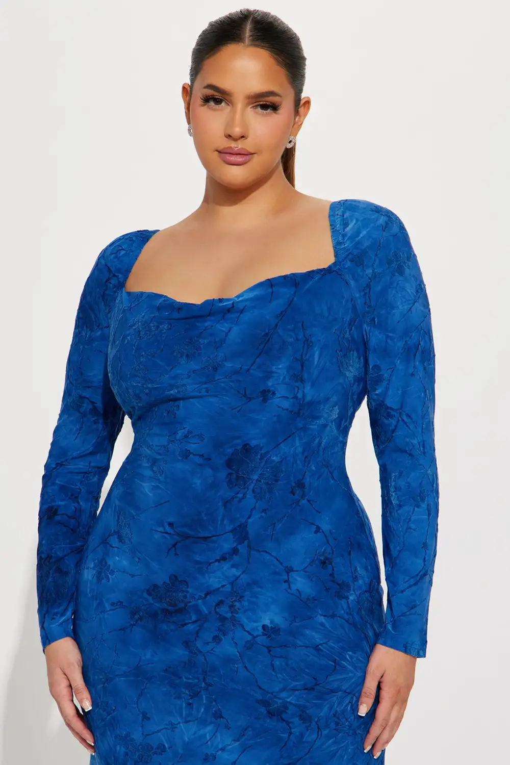 Leah Maxi Dress - Blue