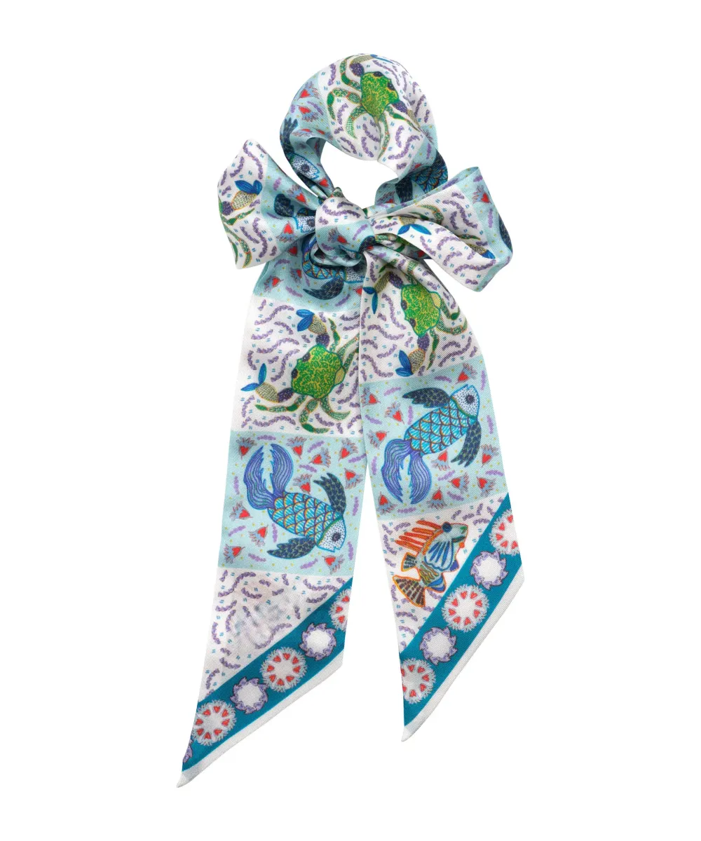 Versatile Styling Daily Silk Scarf