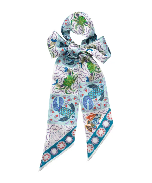 Versatile Styling Daily Silk Scarf