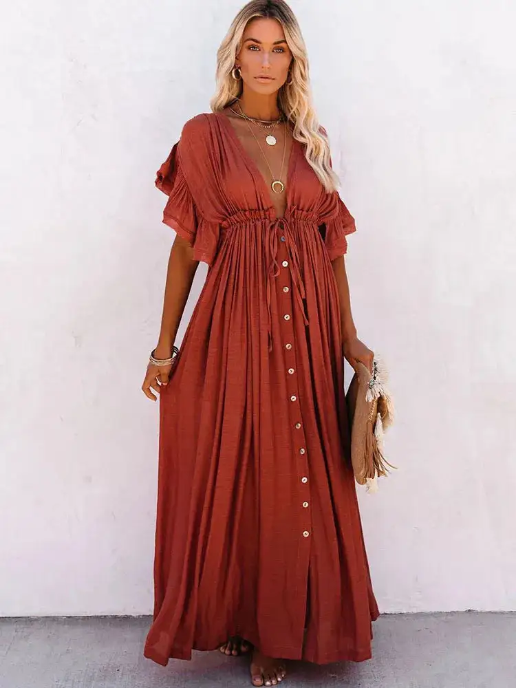 Live The Life You Long To Boho Maxi Dress