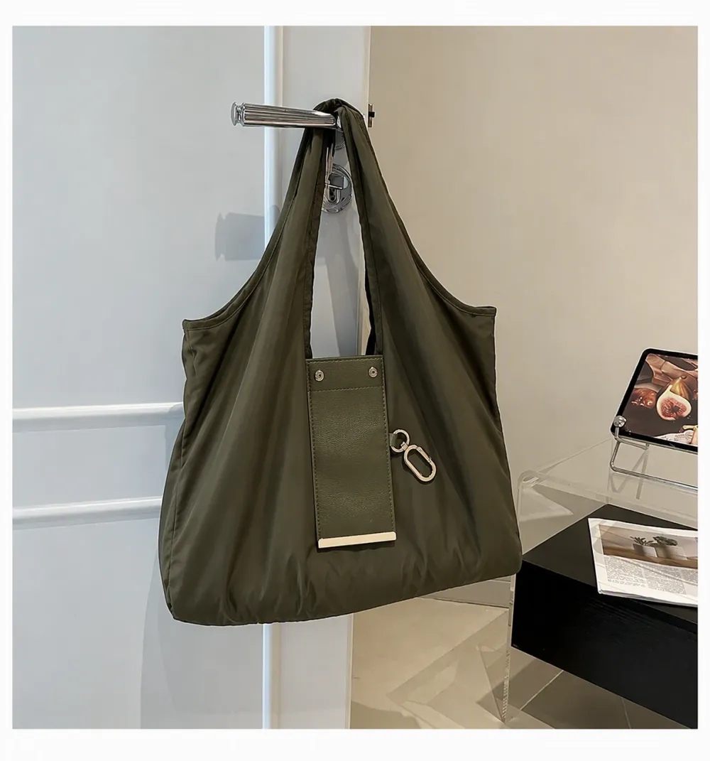 💥2026 HOT SALE💥Foldable Keychain Bag – Reusable Expandable Shopping Bag with Key Ring