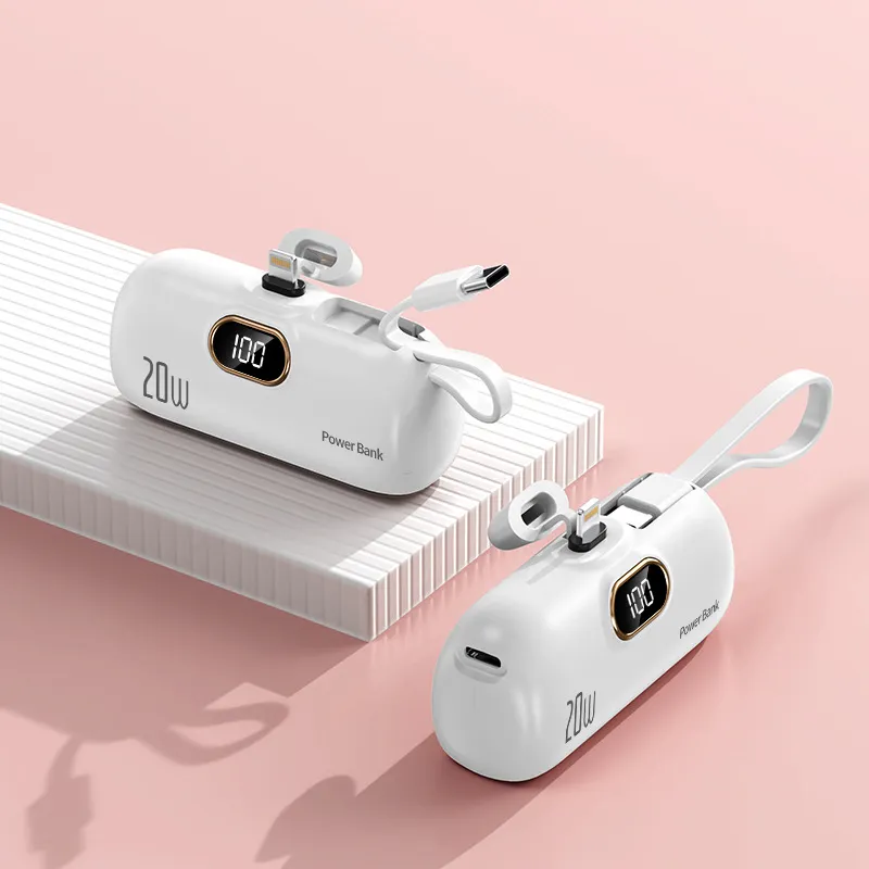 5000mAh Mini Draagbare Lader Power Bank voor Telefoo