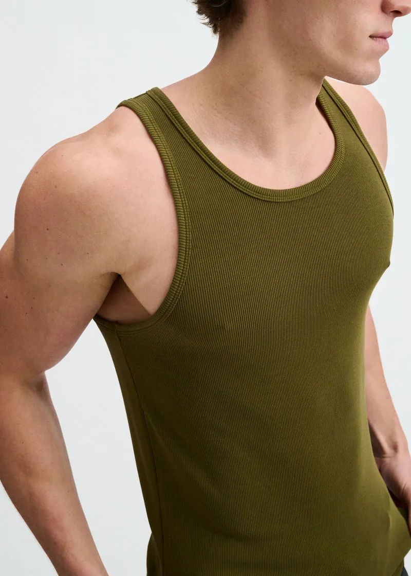 Daily Ribbed Stretch Tank Top